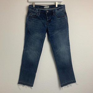 Free People Jeans with Raw Hem size 26